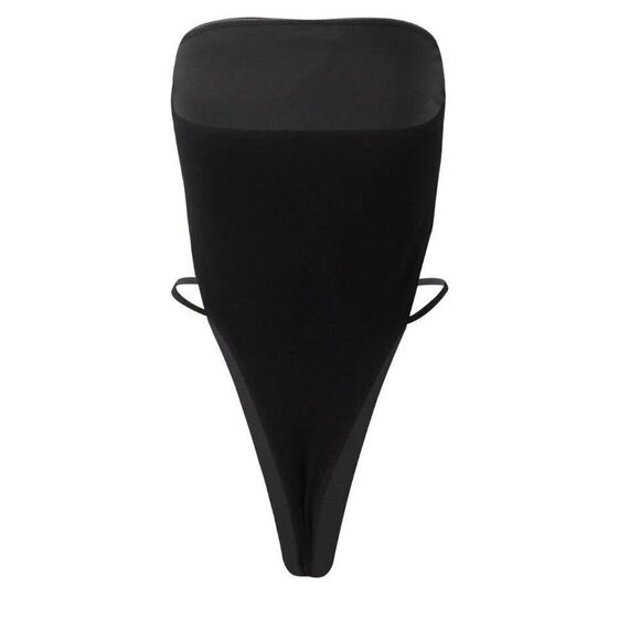 Tiger Mist New Solid Black Finian Strapless Bodysuit Xs - Picture 7 of 13